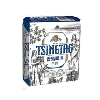tsingtao 青岛啤酒 白啤 500ml*3听