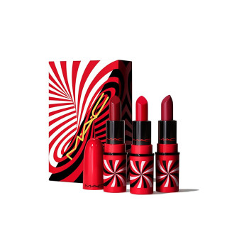 mac魅可圣诞限量版口红套装3支装