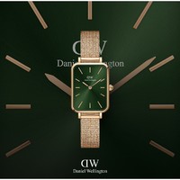 Daniel Wellington QUADRO系列 女士石英表 Square Watch 20X26 Mesh