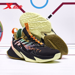 XTEP 特步 战獒2.0 男子篮球鞋 + 透气老爹鞋