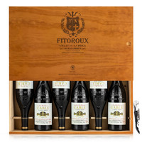 菲特瓦 法国菲特瓦进口红酒佧索城堡14度黑皮诺干红葡萄酒750ml*6/箱