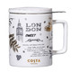 咖世家咖啡 COSTA 咖世家 T-MUG 陶瓷马克杯 355ml 咖啡简史白