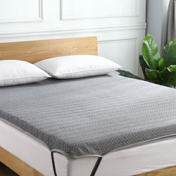 bliss百丽丝泰国乳胶床垫烟灰色120200cm