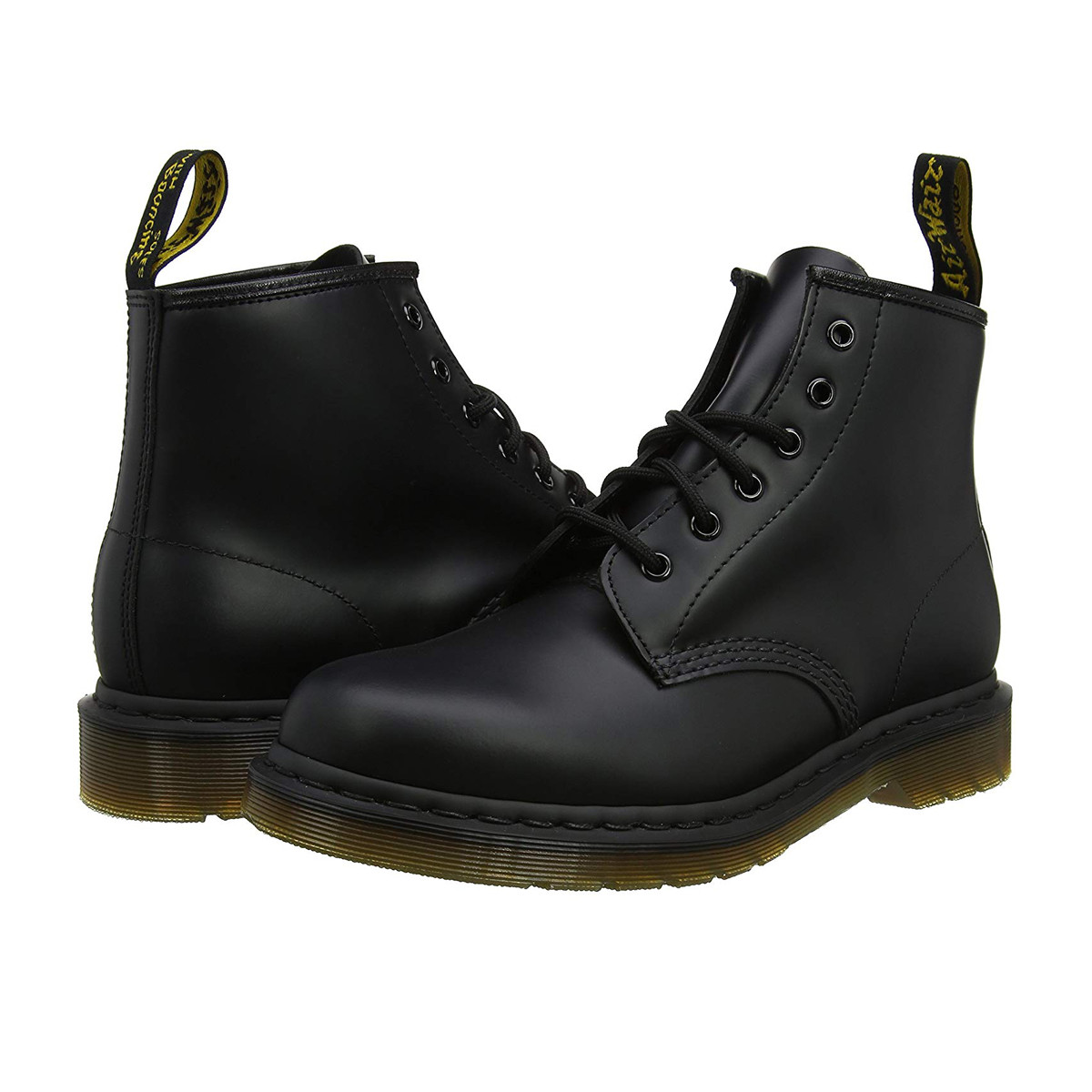Dr.Martens 马汀博士 101系列 男女款短筒6孔马丁靴 24255001BLK