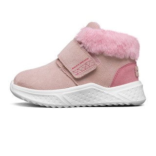 SKECHERS 斯凯奇 女童棉靴 664194N/LTPK 浅粉色 22码