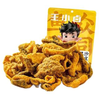 王小卤 鱼皮脆 咸蛋黄味 35g