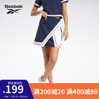 Reebok 锐步 运动经典CL 52 W CHRLD SKT女子半身裙裙子 H25637_藏蓝色 A/XS