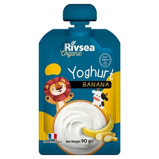 Rivsea 禾泱泱 儿童袋装酸奶 香蕉味 90g