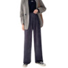 SOONIER 雪尼尔 女士灯芯绒休闲长裤 CL-081602 加绒款 灰色 S