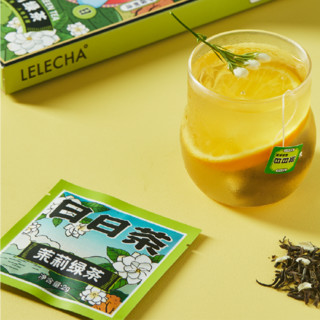 LELECHA 乐乐茶 日日茶 花果茶组合装 3口味 66.5g（茉莉绿茶14g+桂花乌龙茶24.5g+玫瑰乌龙茶28g）