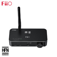 FiiO 飞傲 BTA30 Pro蓝牙音频接收发射器 家用电视音箱放适配器 二合一硬解HIFI 黑色