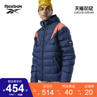 【双12抢购】Reebok锐步男子运动羽绒夹克冬时尚短款DY6001