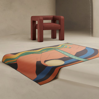 Momosrug 尼罗 文艺复古地毯