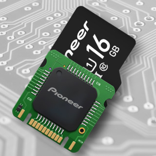 Pioneer 先锋 APS-MT1C Micro-SD存储卡 16GB（UHS-I、Class10、U1）