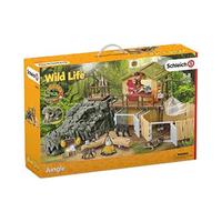 Schleich 思乐 42350 鳄鱼丛林动物