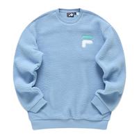 FILA 斐乐 FUSION系列 中性运动卫衣 T11U146202F-LB 蓝色 S