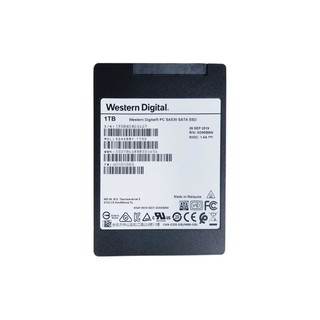 Western Digital 西部数据 SDASB8Y-1T00 工业包装版 固态硬盘 1TB (SATA3.0)