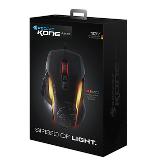 ROCCAT 冰豹 ROC-11-815-BK-AS 有线鼠标 12000DPI RGB 黑色