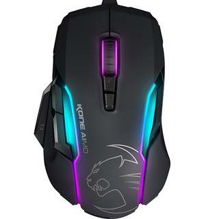 ROCCAT 冰豹 ROC-11-815-BK-AS 有线鼠标 12000DPI RGB 黑色