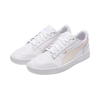 PUMA 彪马 Ralph Sampson Lo 中性运动板鞋 370846-12 白粉 36