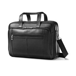 Samsonite 新秀丽 Leather Checkpoint Friendly Laptop Briefcase 电脑包