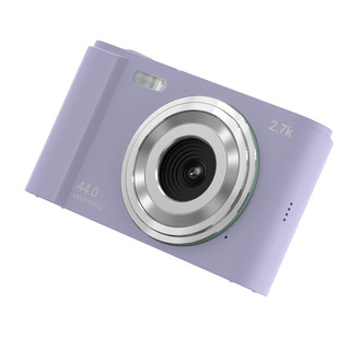 SONGDIAN 松典 数码照相机便携卡片高清ccd相机学生入门级 302罗兰紫 32G 内存卡