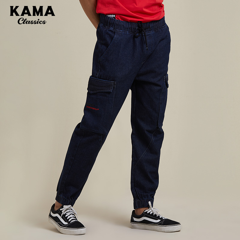 KAMA 卡玛 2121310 男士工装牛仔裤