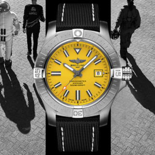 BREITLING 百年灵 复仇者系列 45毫米自动上链腕表 A17319101I1X1