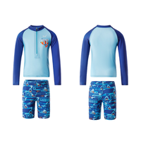 361° SLY195040 男童分体泳衣 蓝色 14码