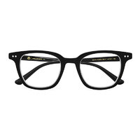 MUJOSH 木九十 MJ101FG402 中性板材光学眼镜框 黑色