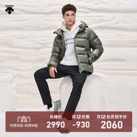 DESCENTE 迪桑特 SKI STYLE 男子亮光面料连帽羽绒服453