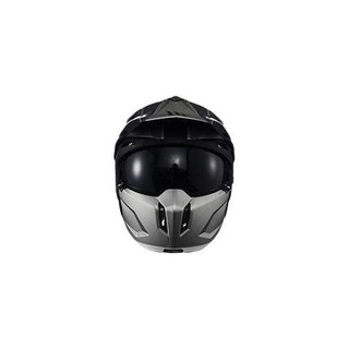 MT HELMETS 街霸系列 摩托车头盔 组合盔 哑灰速递 XXL码