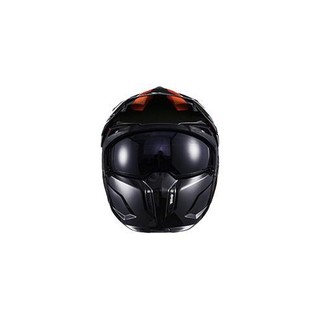 MT HELMETS 街霸系列 摩托车头盔 组合盔 黑红顶峰 XL码