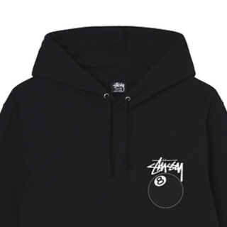 Stüssy 男士连帽卫衣 SUSSW924749MH 黑色 XL