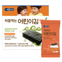 BEBECOOK 婴幼儿海苔片 韩版 胡萝卜味 15g