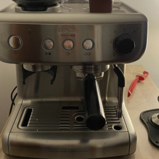 Breville 铂富 Barista Max VCF126X 半自动咖啡机 银色