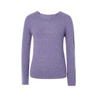 麦檬 彩色羊绒系列 女士V领羊绒衫 5C8932341 紫色 M