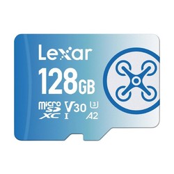 Lexar 雷克沙 FLY系列 LMSFLYX128G Micro-SD存儲卡 128GB（USH-I、V30、U3、A2）