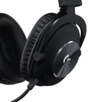 logitech 罗技 G PRO X 头戴式耳罩式2.4G无线游戏耳机 黑色