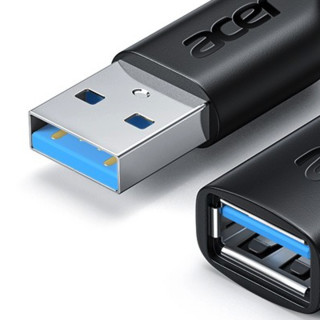 acer 宏碁 U103 USB3.0延长线 0.5m 黑色