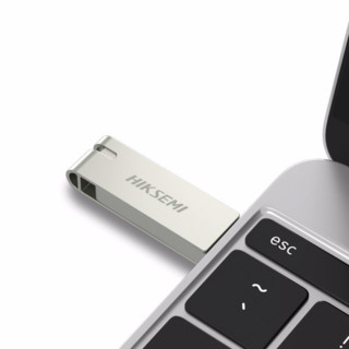 HIKVISION 海康威视 X302S 刀锋 USB 3.0 U盘 银色 64GB USB-A