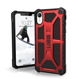 UAG iPhone XR 皮革手机壳 红色