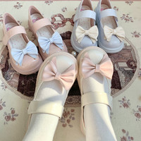 奶芙芙原创 lolita洛丽塔 女士圆头鞋
