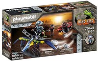 playmobil 摩比世界 PLAYMOBIL 恐龙崛起 70628 翼龙:无人机攻击,适合 5 岁及以上儿童