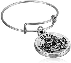 ALEX AND ANI Alex and Ani Phoenix EWR Rafaelian 堆叠戒指,尺寸 5-7