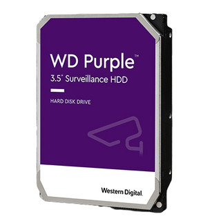 Western Digital 西部数据 紫盘系列 3.5英寸 监控级硬盘 (5640rpm)