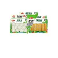 Anjoy 安井 火锅丸料组合装 1.01kg（嫩鱼丸200g+鱼豆腐240g+香菇贡丸150g+仿雪蟹120g+鱼籽福袋150g+虾滑150g）