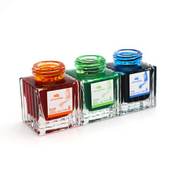 jinhao金豪3001彩色钢笔墨水30ml丁香紫