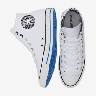 CONVERSE 匡威 Chuck Taylor All Star 中性运动帆布鞋 171964C 白色/黑色 48