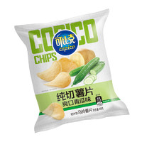 copico 可比克 纯切薯片 爽口青瓜味 40g